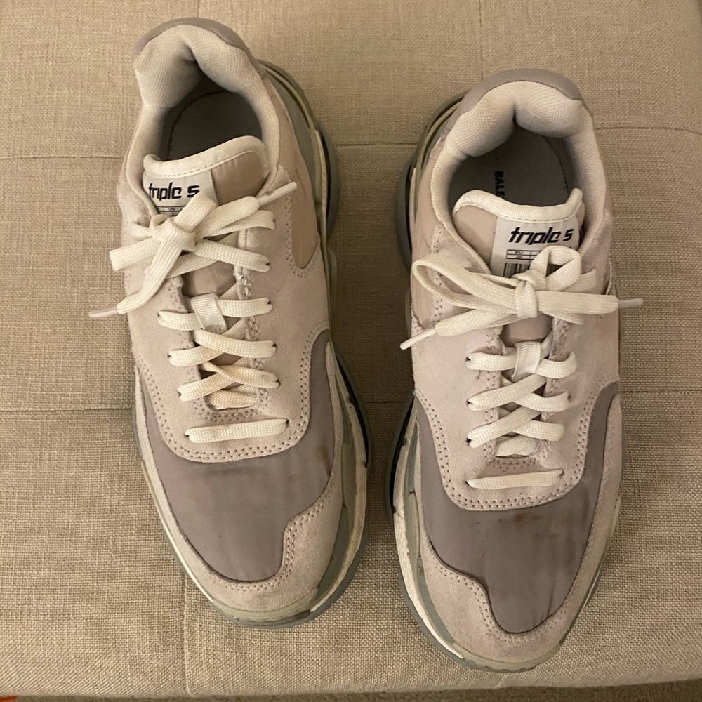 AUTHENTIC BALENCIAGA TRIPLE S SNEAKERS SIZE 39